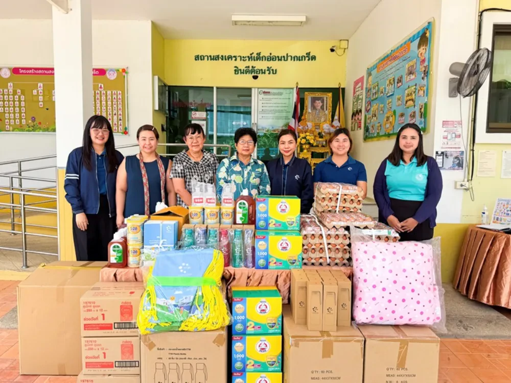 TTW มอบสิ่งของเครื่องใช้แก่สถานสงเคราะห์เด็กอ่อนปากเกร็ด จังหวัดนนทบุรี