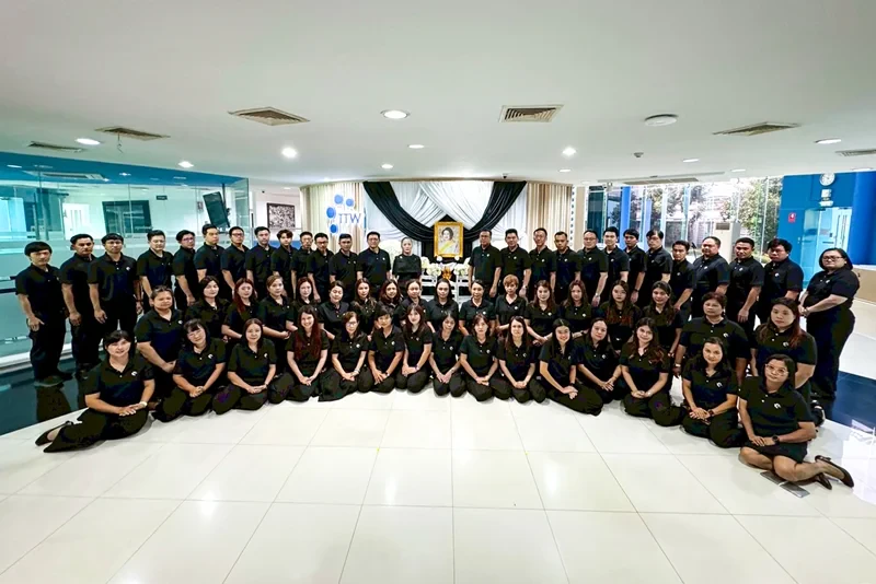 TTW ร่วมถวายความอาลัยแด่สมเด็จพระนางเจ้าสิริกิติ์ พระบรมราชินีนาถ พระบรมราชชนนีพันปีหลวง