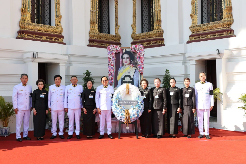 TTW, together with Ch. Karnchang Group, co-hosted a merit-making ceremony and laid wreaths to pay homage to the late Queen Sirikit, the Queen Mother
