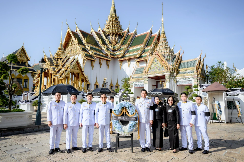 TTW, together with Ch. Karnchang Group, co-hosted a merit-making ceremony and laid wreaths to pay homage to the late Queen Sirikit, the Queen Mother