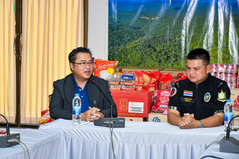 TTW joins in sending encouragement and support to the wildfire fighting mission by donating ready-to-eat meals, drinking water, and basic supplies to the Office of Protected Area Management Region 3 (Ban Pong)