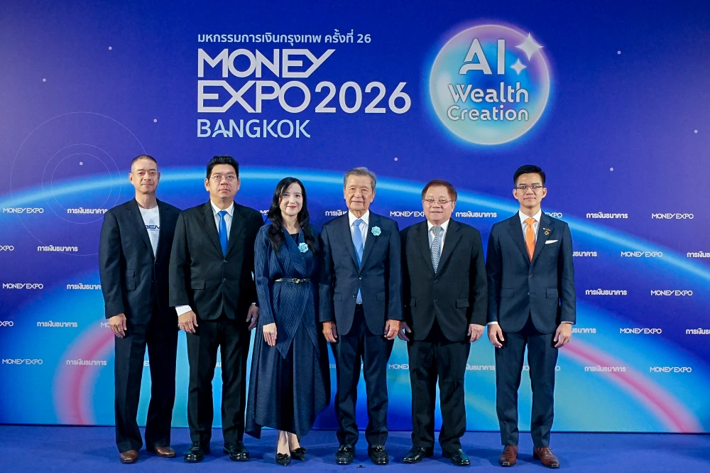 TTW, in collaboration with CK GROUP, exhibited at the 26th Bangkok Money Expo 2026 under the theme "AI Wealth Creation."
