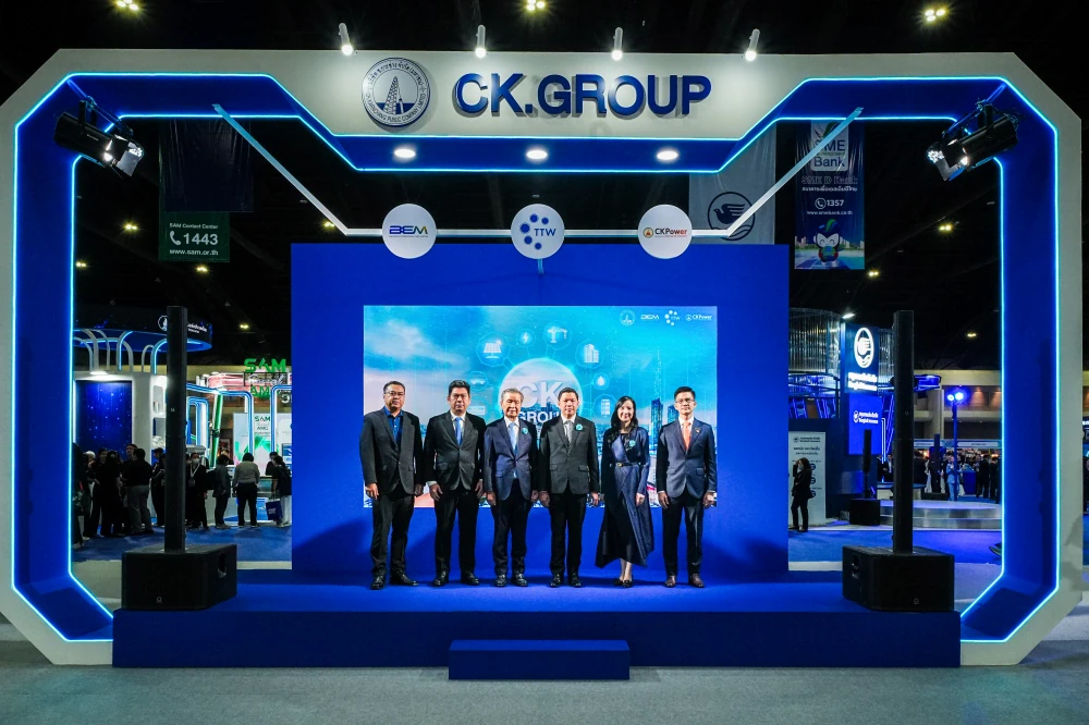 TTW, in collaboration with CK GROUP, exhibited at the 26th Bangkok Money Expo 2026 under the theme "AI Wealth Creation."
