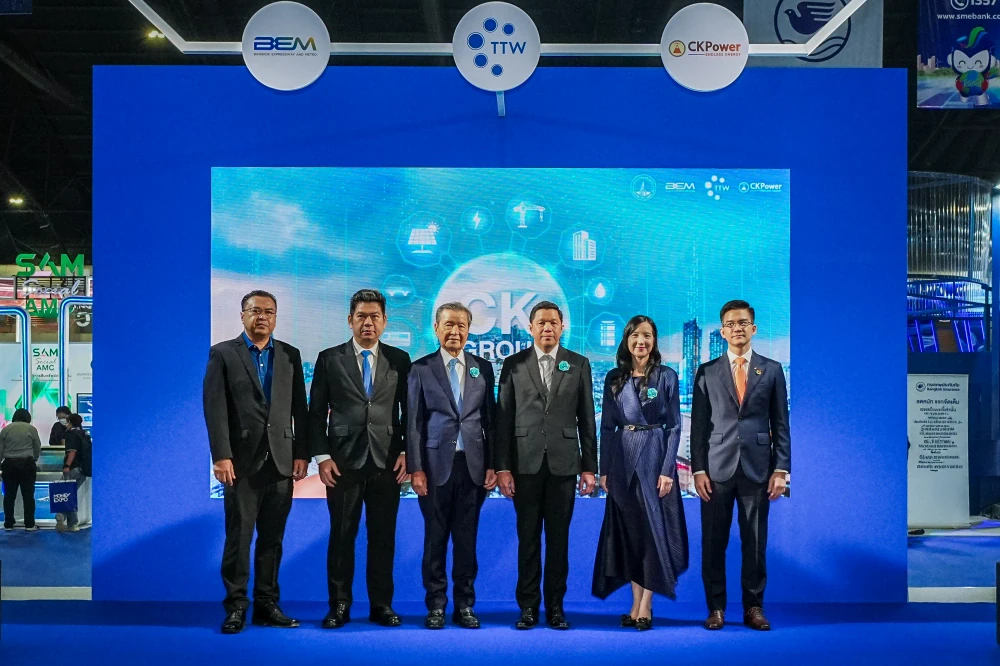 TTW, in collaboration with CK GROUP, exhibited at the 26th Bangkok Money Expo 2026 under the theme "AI Wealth Creation."