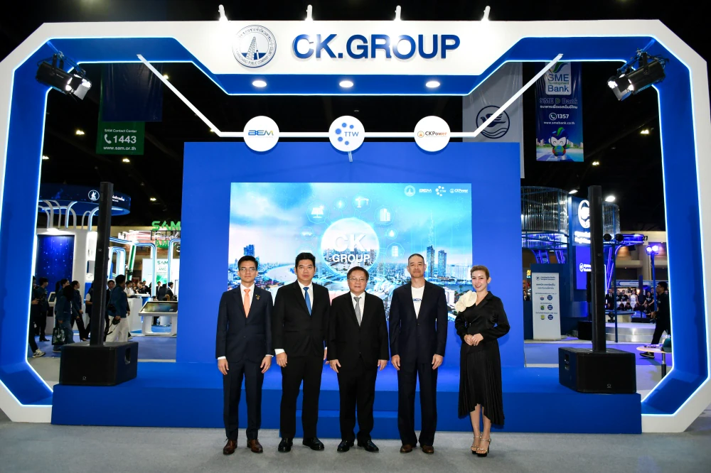 TTW, in collaboration with CK GROUP, exhibited at the 26th Bangkok Money Expo 2026 under the theme "AI Wealth Creation."