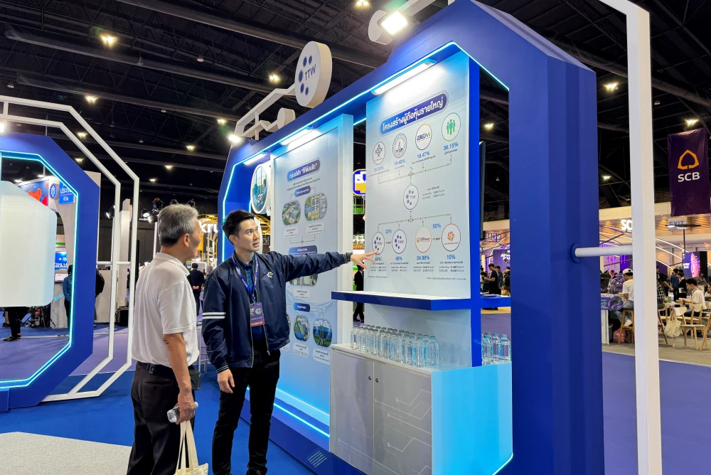 TTW, in collaboration with CK GROUP, exhibited at the 26th Bangkok Money Expo 2026 under the theme "AI Wealth Creation."