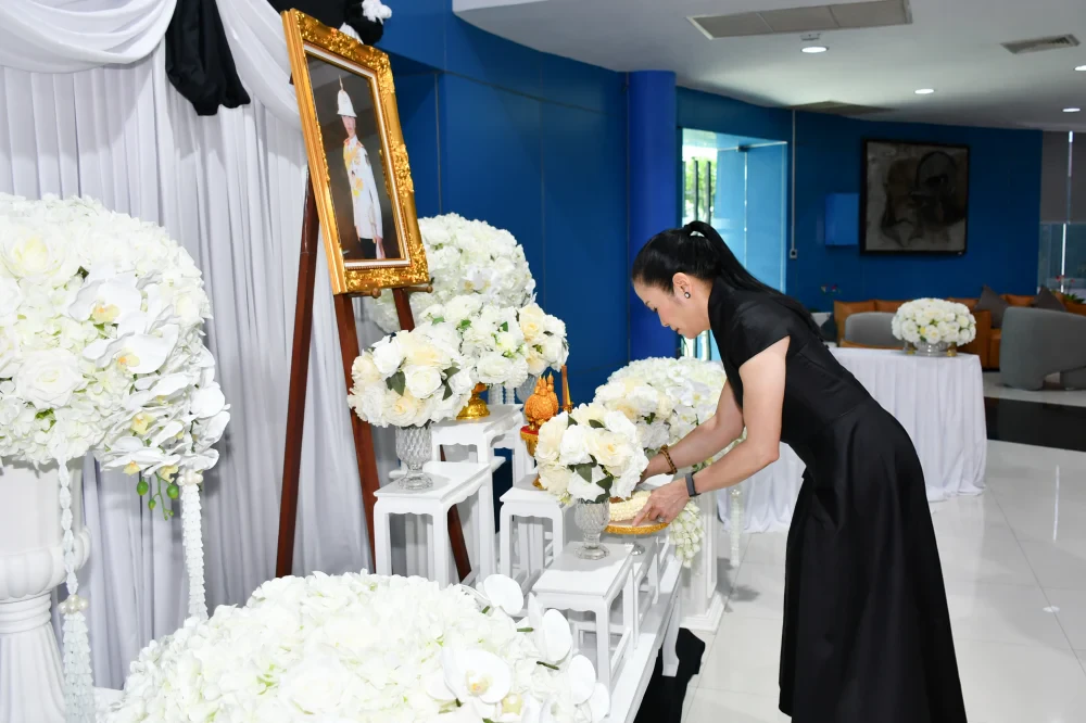 TTW ร่วมน้อมใจถวายความอาลัยและสำนึกในพระกรุณาธิคุณแด่ สมเด็จพระเจ้าลูกเธอ เจ้าฟ้าพัชรกิติยาภา นเรนทิราเทพยวดี กรมหลวงราชสาริณีสิริพัชร มหาวัชรราชธิดา
