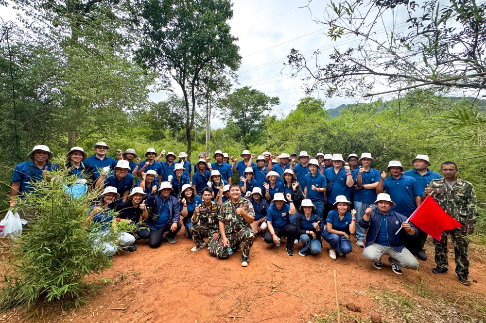 TTW Organizes “TTW Love the Earth: Caring for the Earth, Water, and Forests” Activity, Supporting Watershed Reforestation Efforts to Foster a Sustainable Environment at Huai Sadong Forest Protection Unit