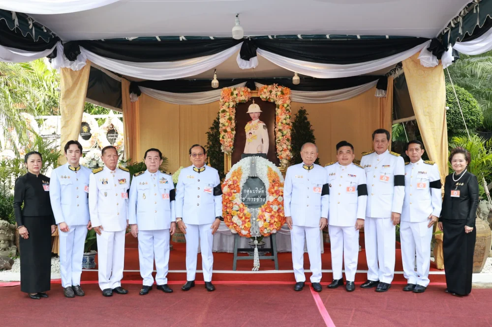 TTW, in collaboration with the CH. Karnchang Group, served as a co-host for the *Phra Phithi Tham* (royal religious chanting ceremony) for the late Her Royal Highness Princess Bajrakitiyabha Narendiradebyavati Kromluang Rajarajanisiribadhara, held at the Phiman Rattaya Throne Hall within the Grand Palace