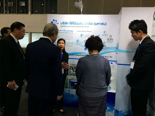 TTW ร่วมกับ CK Group ร่วมออกบูธนิทรรศการในงาน Eco-Products International Fair