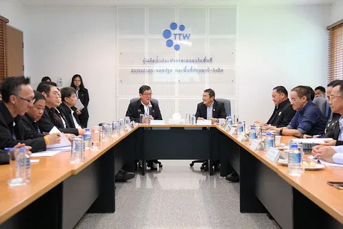 TTW ต้อนรับผู้ว่าฯ การประปาส่วนภูมิภาคเี่ยี่ยมชม โรงผลิตน้ำประปาบางเลน