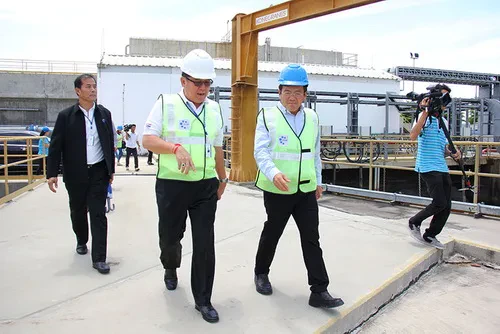 TTW ต้อนรับผู้ว่าฯ การประปาส่วนภูมิภาคเี่ยี่ยมชม โรงผลิตน้ำประปาบางเลน