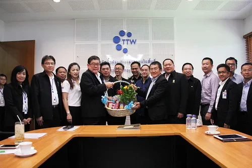 TTW ต้อนรับผู้ว่าฯ การประปาส่วนภูมิภาคเี่ยี่ยมชม โรงผลิตน้ำประปาบางเลน